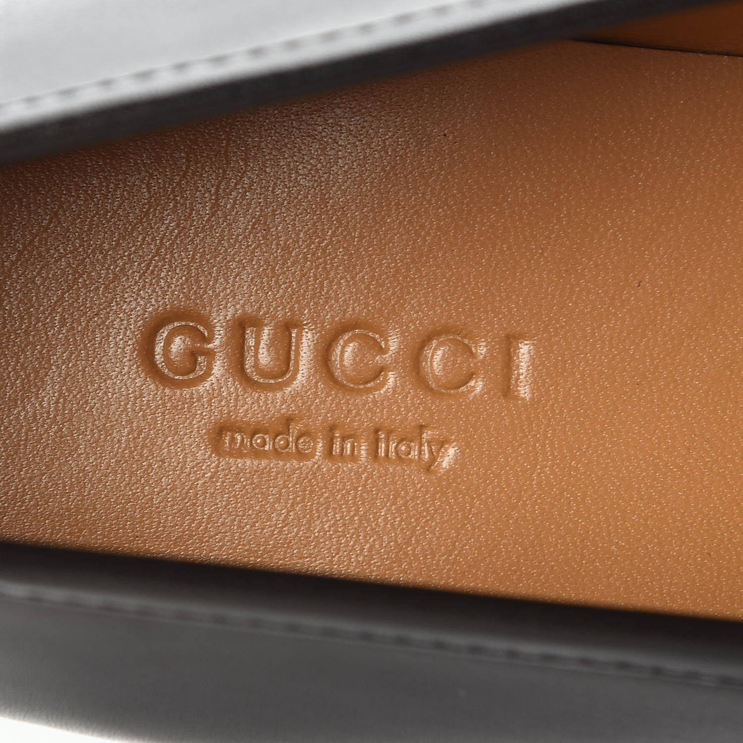 Gucci Calfskin Womens Jordaan Loafers 37 Black 7 of 13