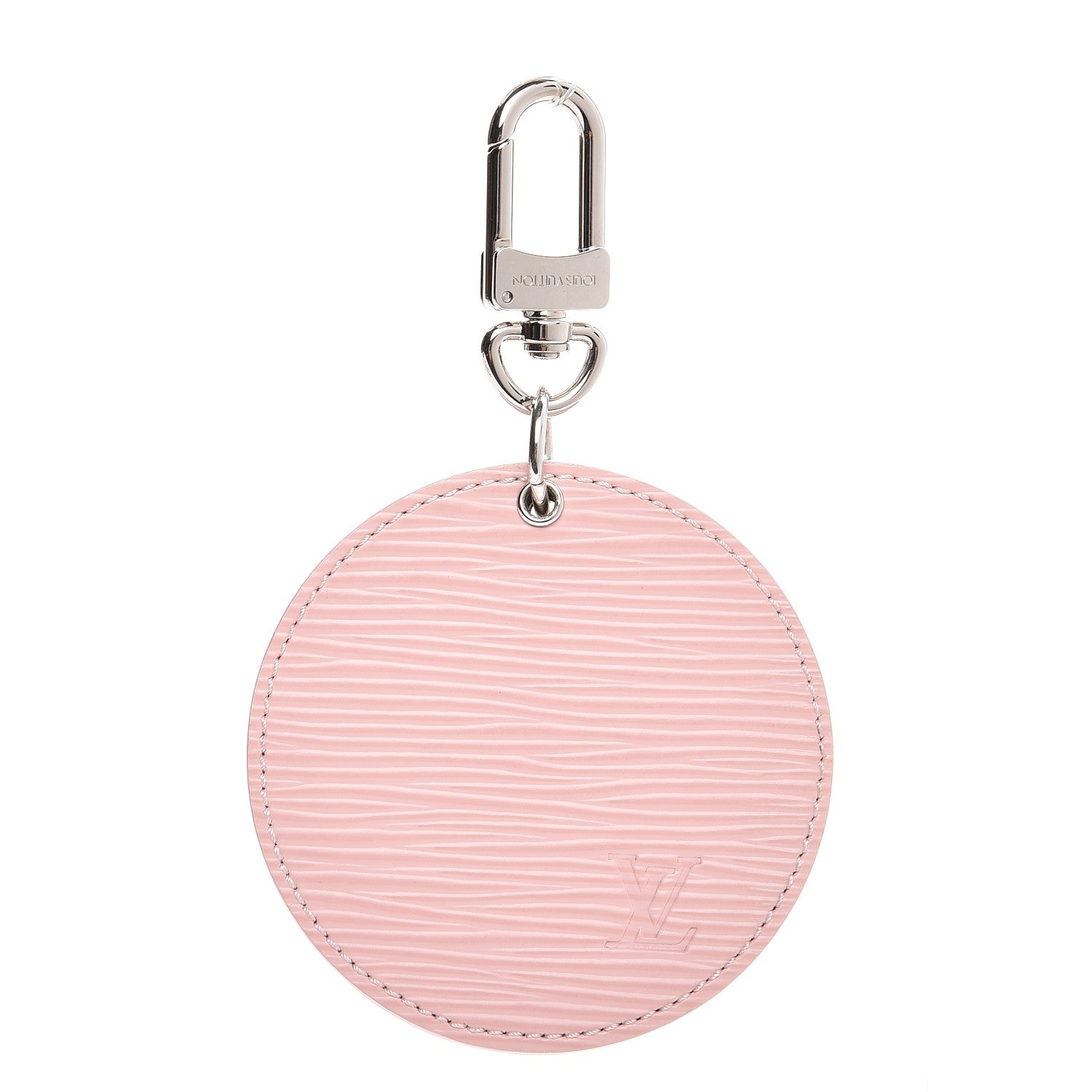 Louis Vuitton Epi Mirror Bag Charm Key Holder Rose Ballerine 1 of 5