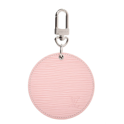 Louis Vuitton Epi Mirror Bag Charm Key Holder Rose Ballerine 1 of 5