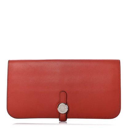 Hermes Swift Dogon Recto Verso Wallet Brique 1 of 8
