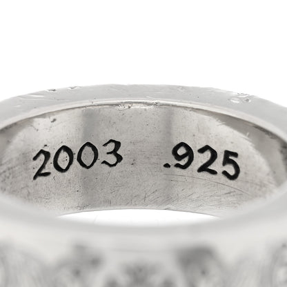 Chrome Hearts Sterling Silver Spacer Dagger Ring 49 4.75 4 of 5