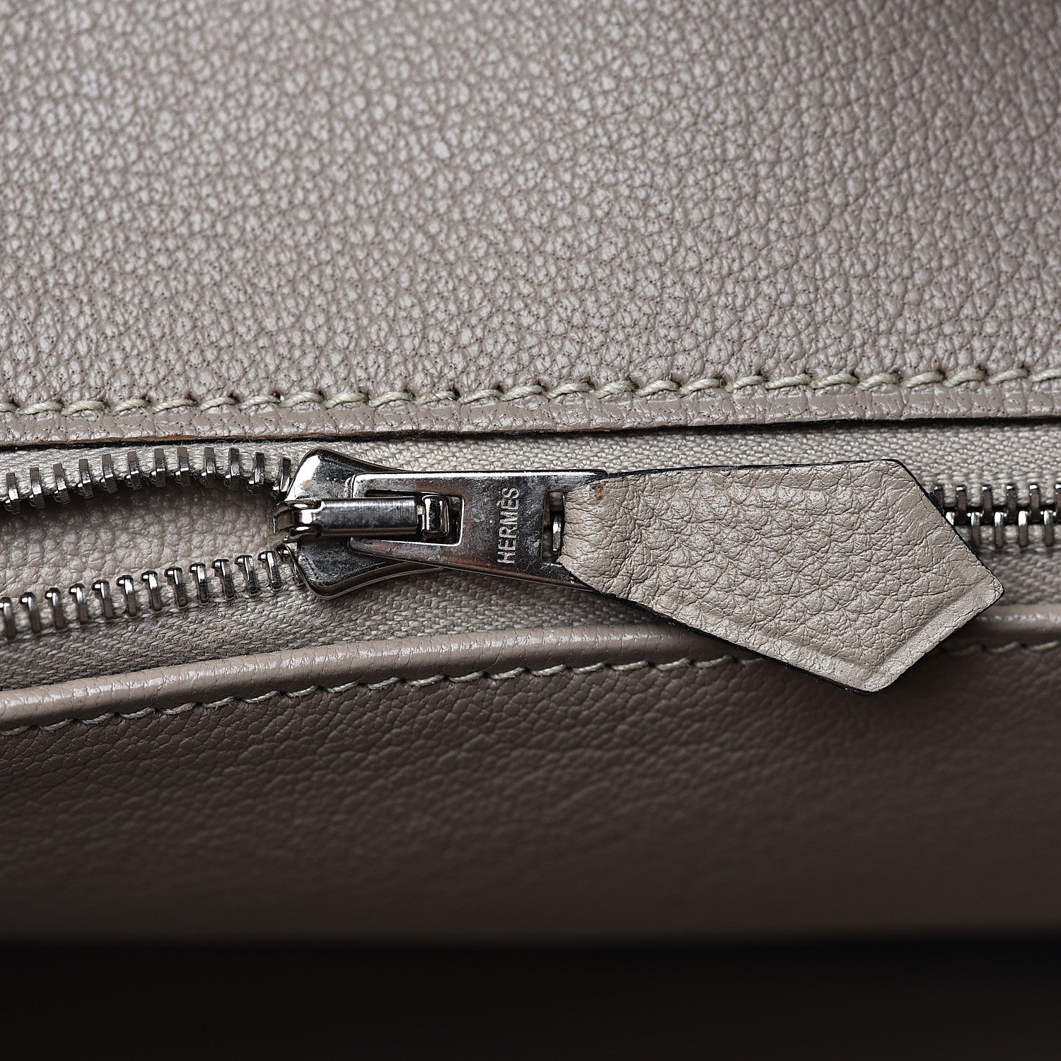 Hermes Togo Birkin 25 Gris Tourterelle 13 of 33