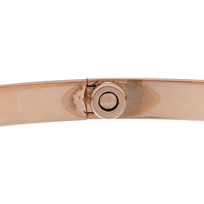 Cartier 18K Pink Gold Small LOVE Bracelet 18 4 of 9