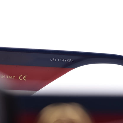 Gucci Acetate Web Oversized Frame Rectangle Sunglasses GG0276S Tortoiseshell 7 of 10