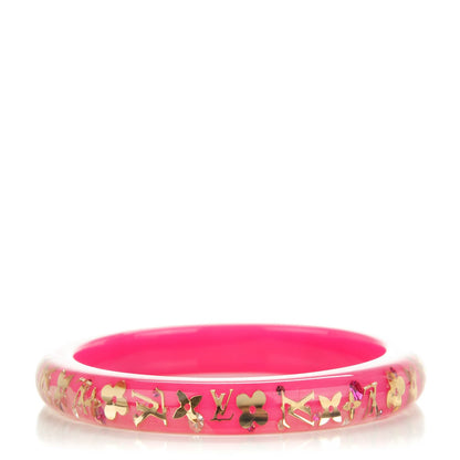 Louis Vuitton Resin Swarovski Medium Inclusion Bracelet PM Rose Pop 1 of 3
