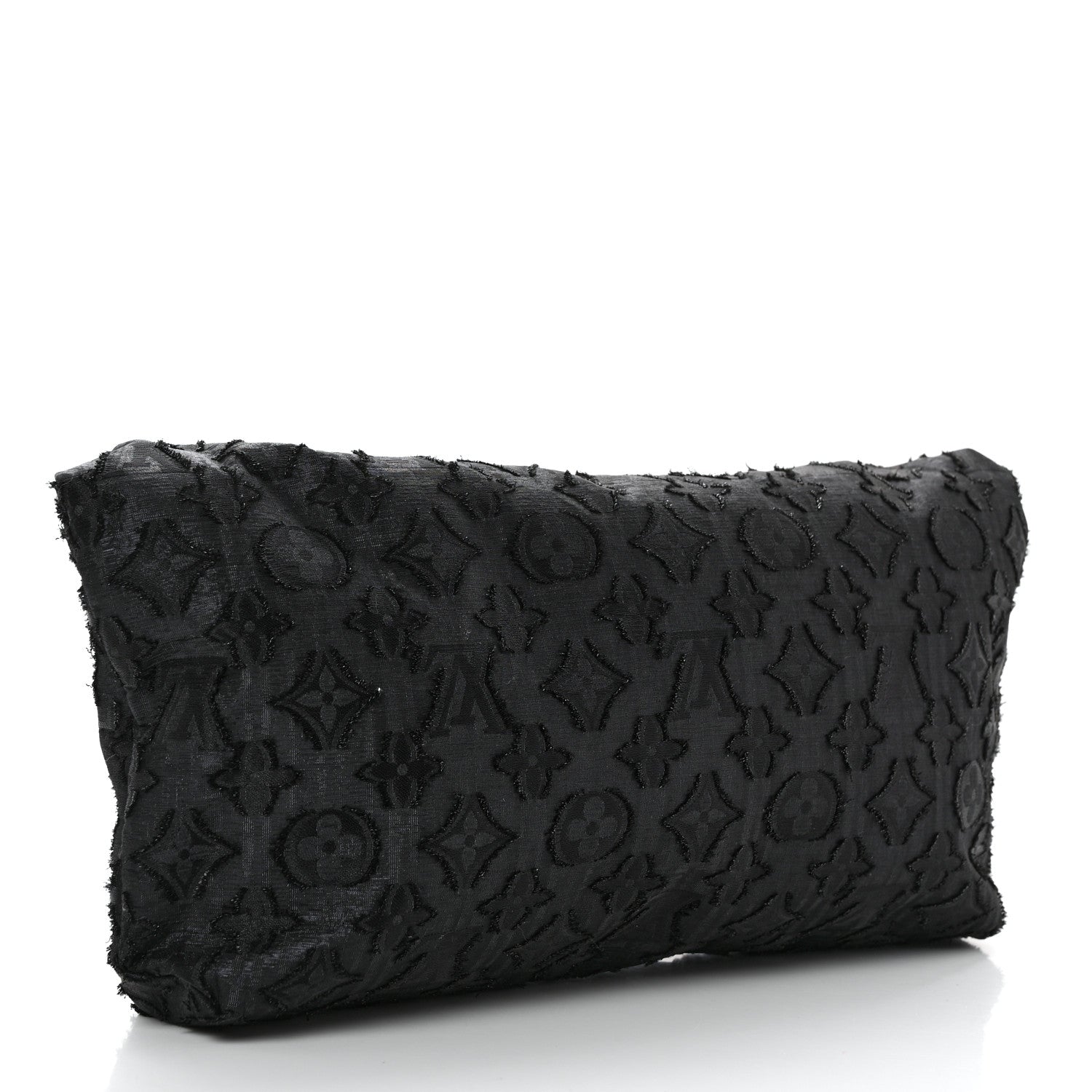 Louis Vuitton Lurex Quilted Monogram Altair Clutch Black 4 of 9