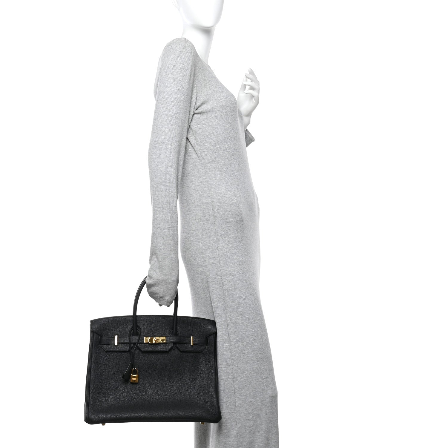 Hermes Togo Birkin 35 Black 2 of 11