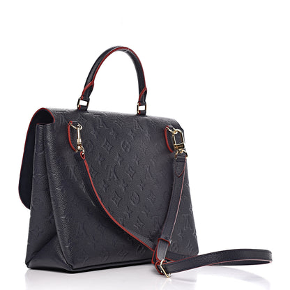 Louis Vuitton Empreinte Marignan Marine Rouge 3 of 10