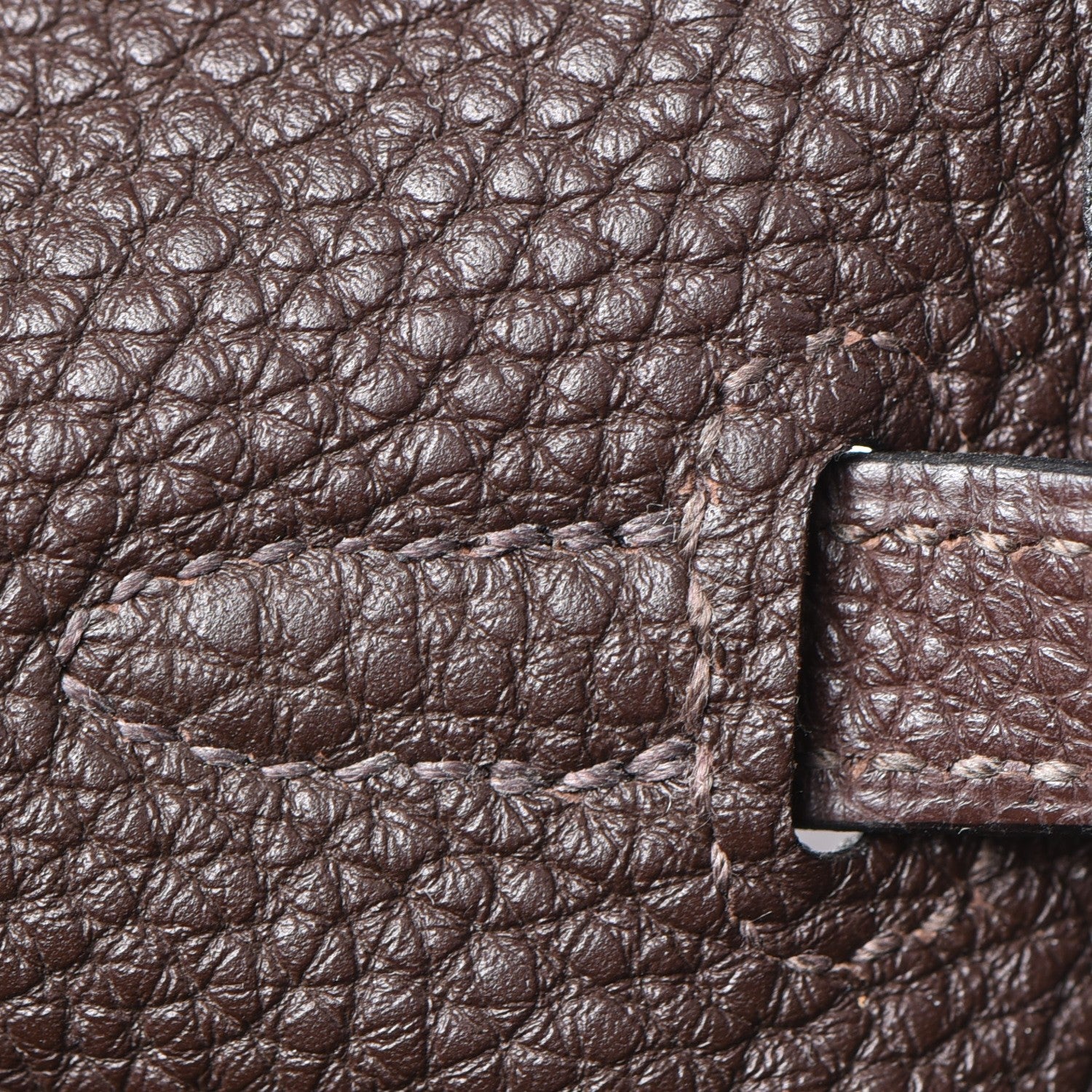 Hermes Togo Kelly Retourne 25 Chocolate 27 of 39