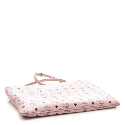 MCM Visetos Medium Crossbody Pouch Soft Pink 4 of 10