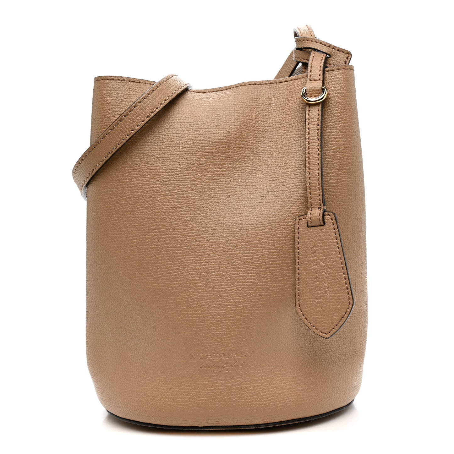 Haymarket Check Colours Small Lorne Bucket Crossbody Beige