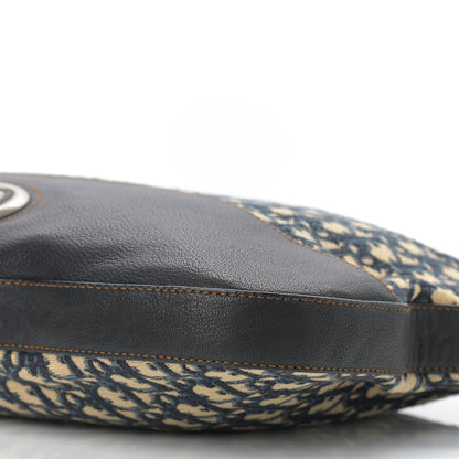 Christian Dior Monogram Messenger Navy 8 of 9