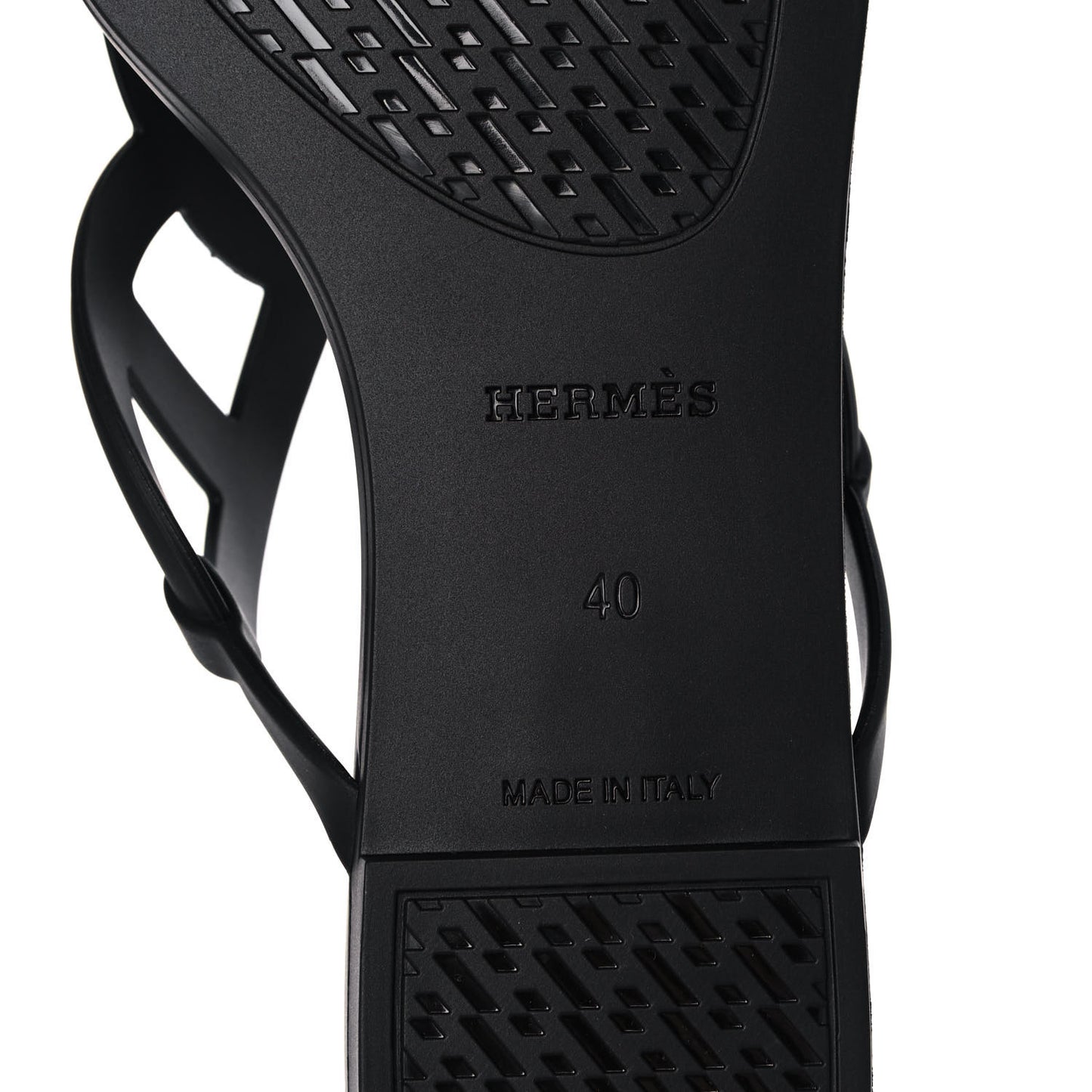 Rubber Womens Egerie Sandals 40 Black