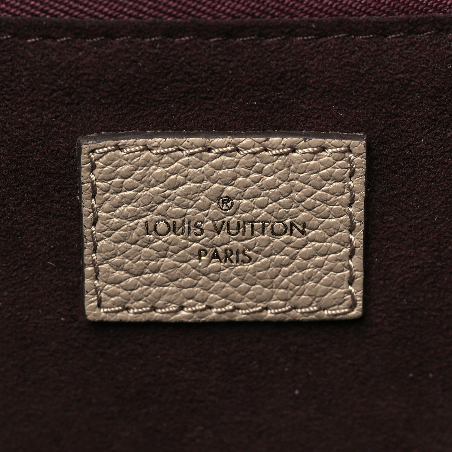 Louis Vuitton Empreinte Monogram Giant Neverfull MM Tourterelle 7 of 11