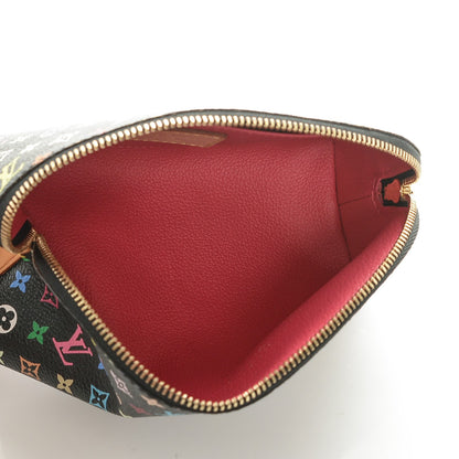Louis Vuitton Monogram Multicolor Cosmetic Pouch Black Grenade 5 of 6