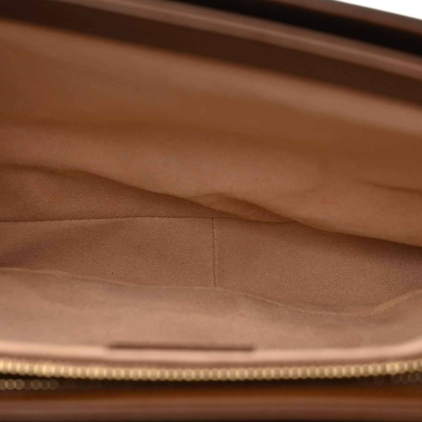 GG Supreme Monogram Horsebit 1955 Shoulder Bag Beige Brown Sugar
