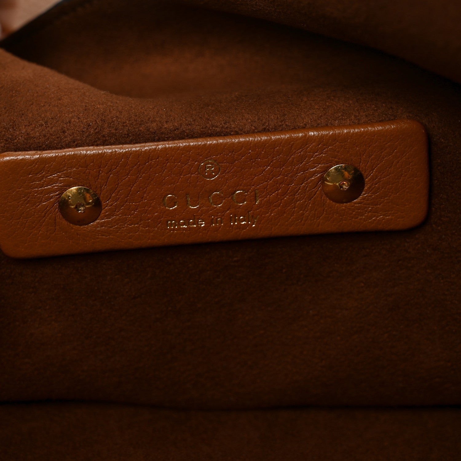 Gucci Grained Calfskin Softbit Maxi Shoulder Bag Brown 8 of 11