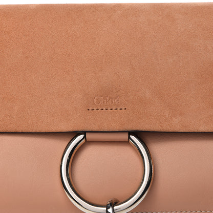 Chloe Suede Calfskin Small Faye Shoulder Bag Blushy Pink 12 of 12