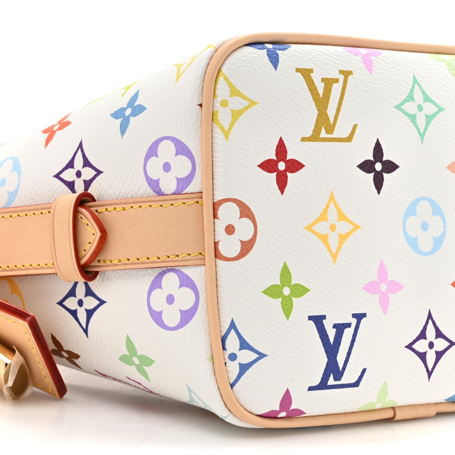 Louis Vuitton LV X TM Monogram Multicolor All In BB White 10 of 11