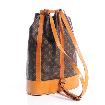 Louis Vuitton Monogram Randonnee GM Backpack 3 of 8