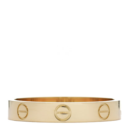 Cartier 18K Yellow Gold 3.5mm LOVE Wedding Band Ring 57 8 3 of 4