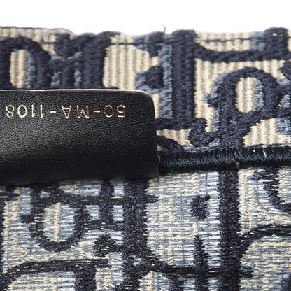 Christian Dior Oblique Book Tote Blue Multicolor 7 of 18