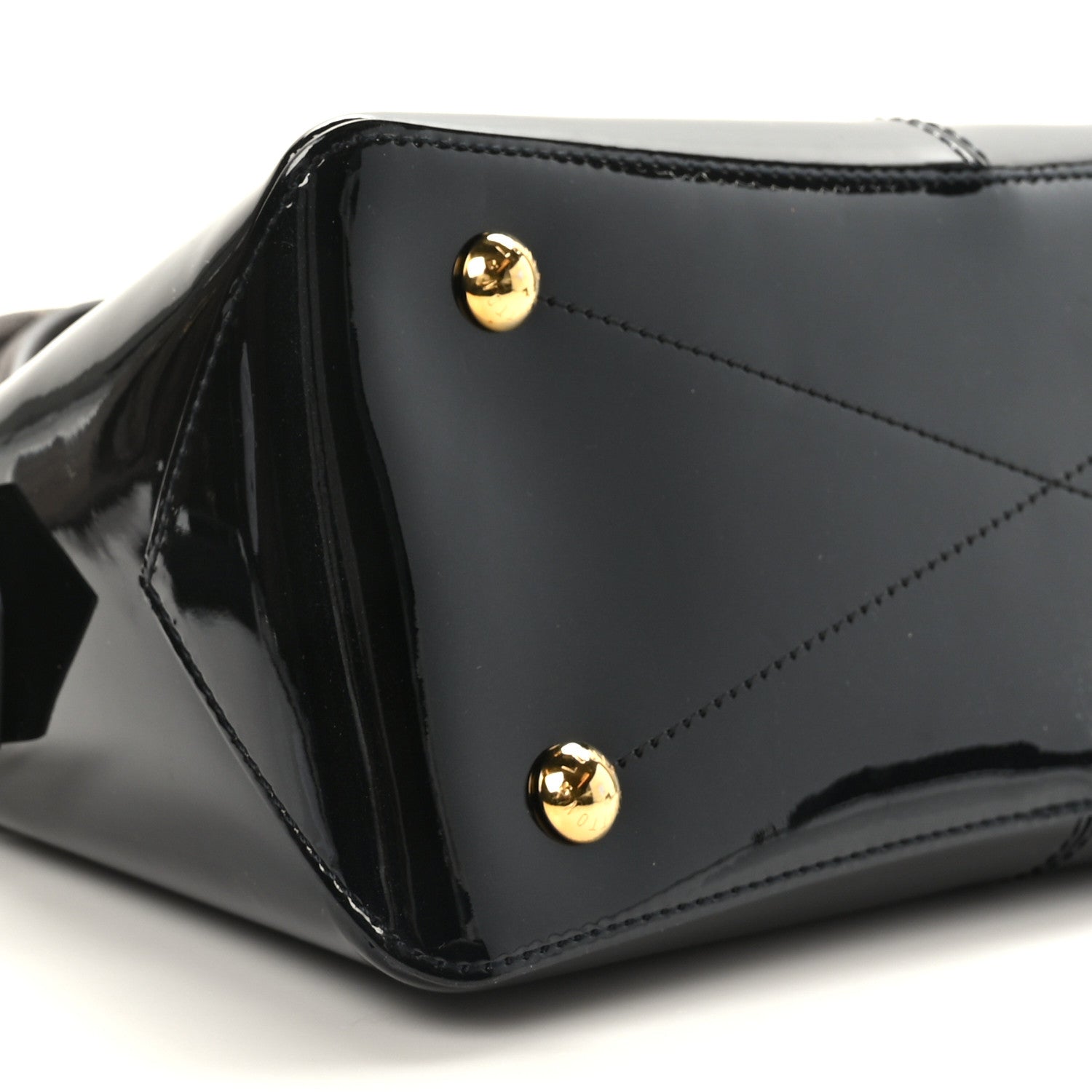 Louis Vuitton Patent Calfskin Miroir Tote Black 7 of 8
