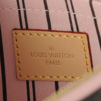 Louis Vuitton Monogram Neverfull MM GM Pochette Rose Ballerine 6 of 8