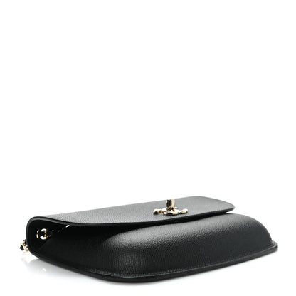 Chanel Caviar Mini Chain Flap Bag Black 4 of 9