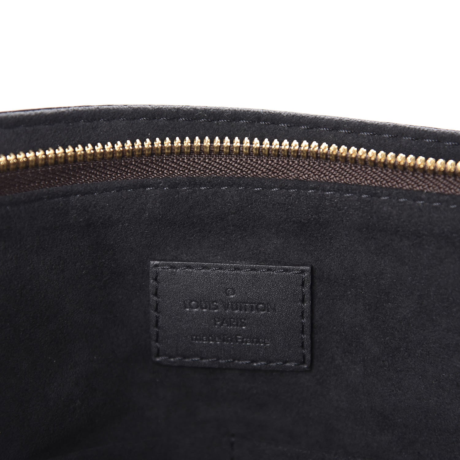 Louis Vuitton Monogram Flower Zipped Tote MM Black 8 of 10