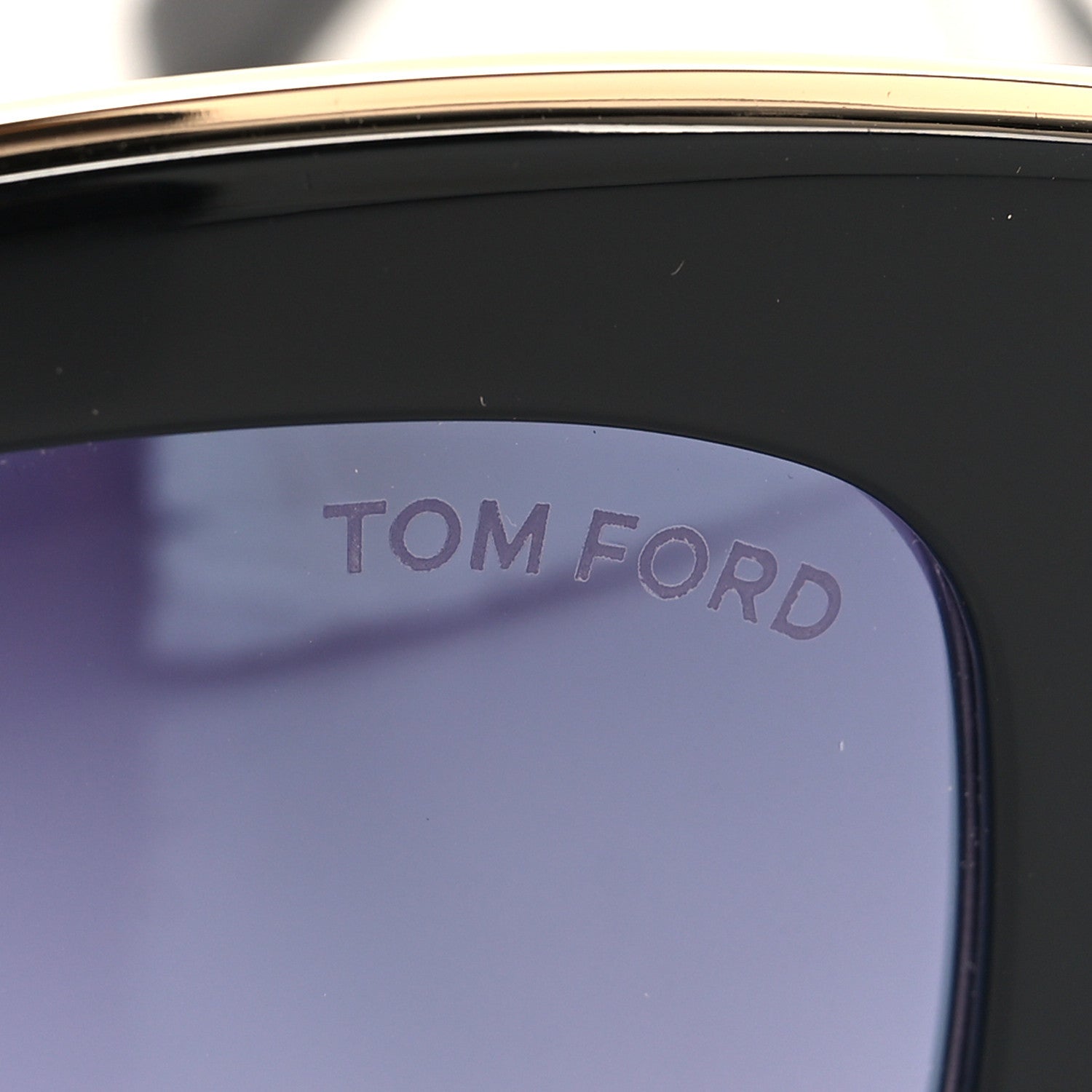Tom Ford Julie Square Sunglasses TF685 Black Black 7 of 8