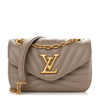 Louis Vuitton Calfskin New Wave Chain PM NM Taupe 1 of 9