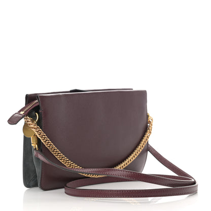 Givenchy Goatskin Suede Cross 3 Crossbody Bag Aubergine Grey 3 of 10
