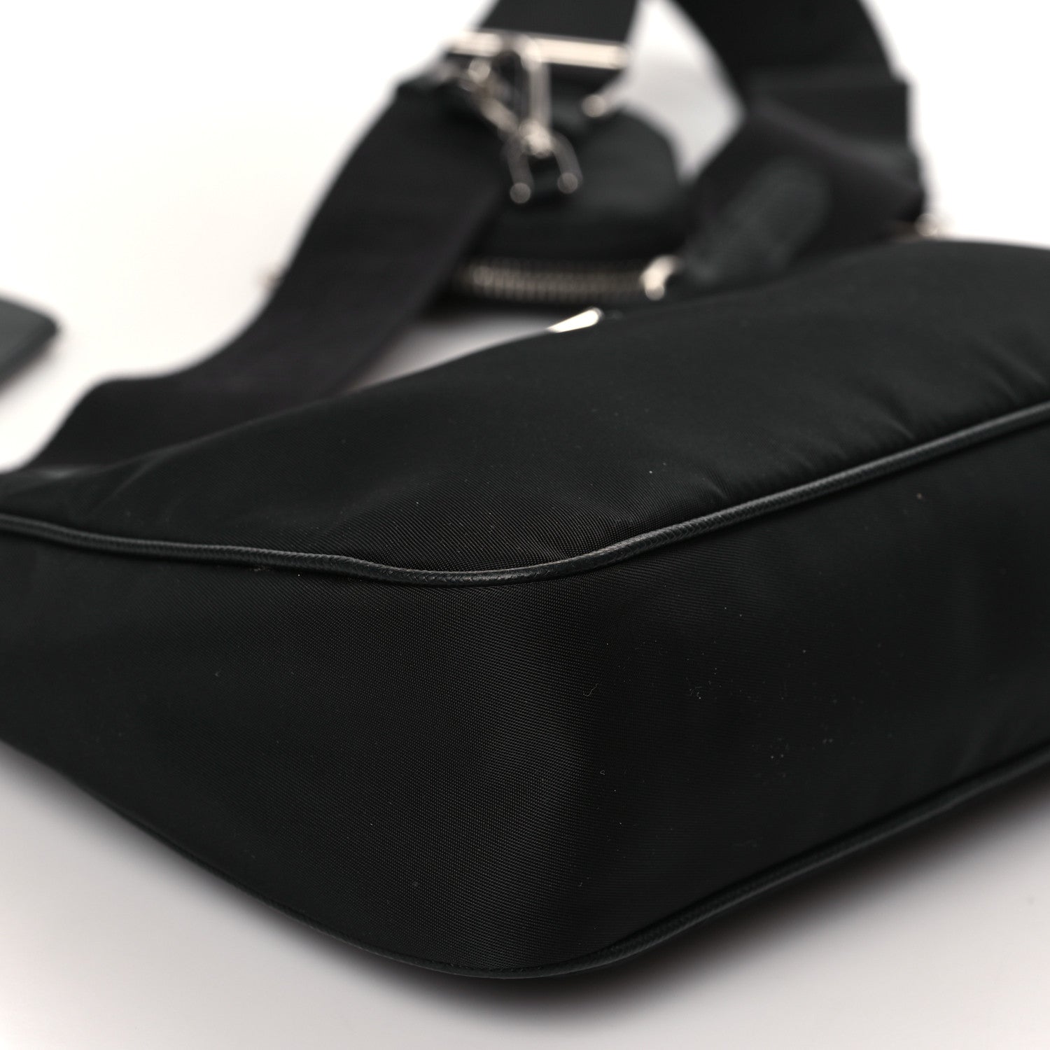 Prada Nylon Re-Edition 2005 Shoulder Bag Black 7 of 9