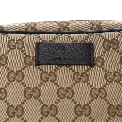Gucci Monogram Belt Bag Dark Brown 10 of 10