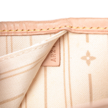 Louis Vuitton Damier Azur Neverfull MM 7 of 12