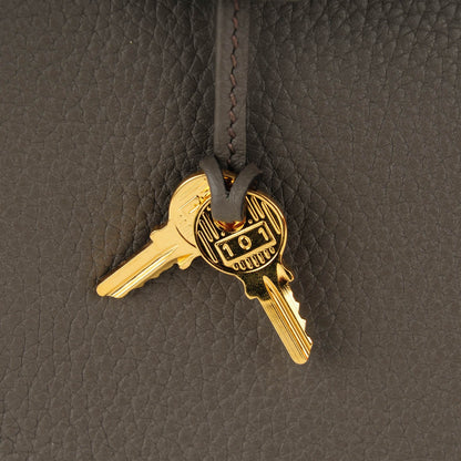 Hermes Taurillon Clemence Kelly Retourne 32 Etain 24 of 25