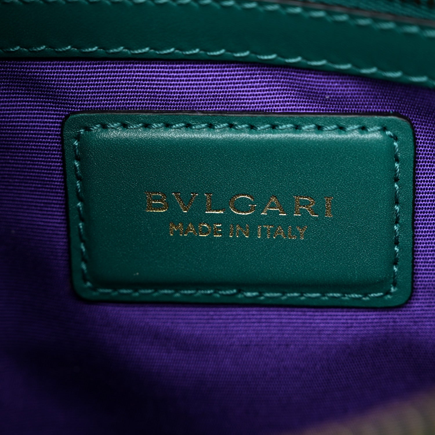 Bulgari Calfskin Serpenti Forever Shoulder Bag Emerald Green 7 of 15