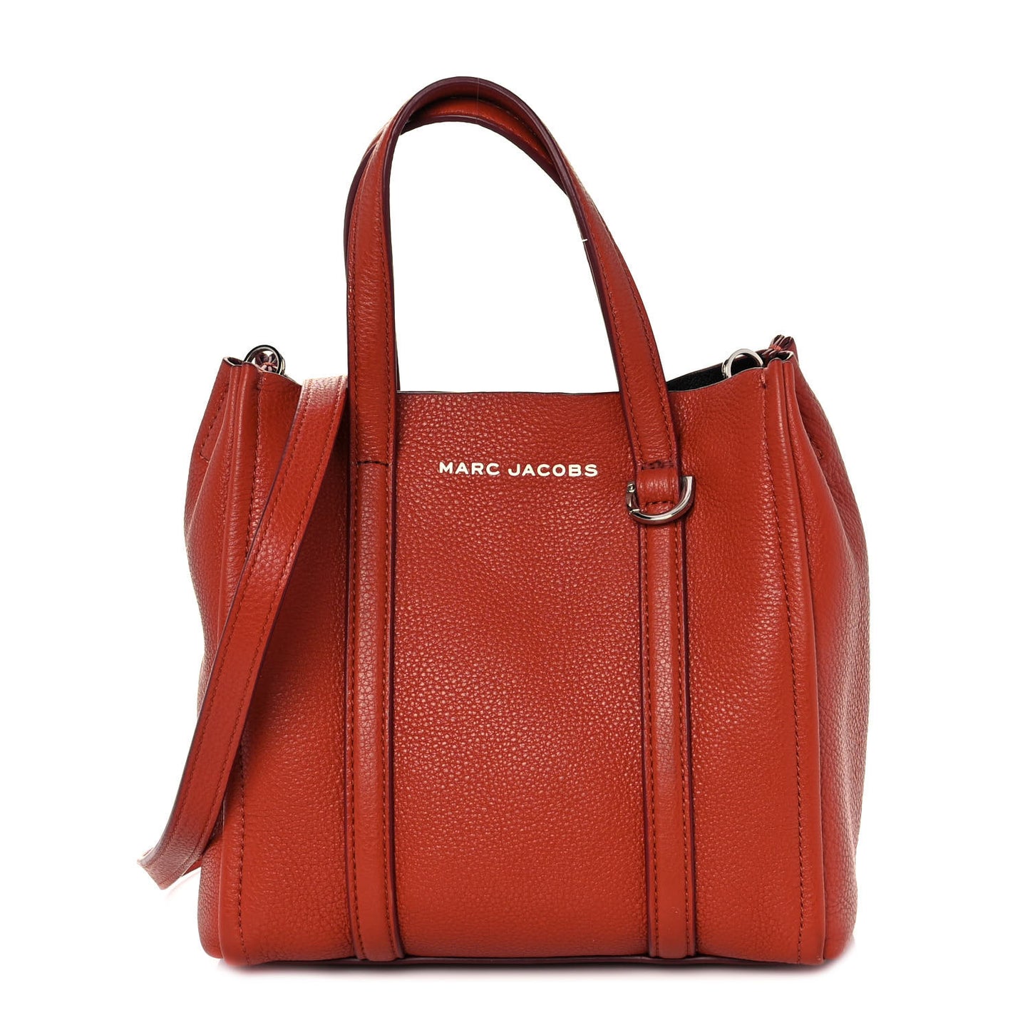 Grained Calfskin The Tag 21 Tote Orange