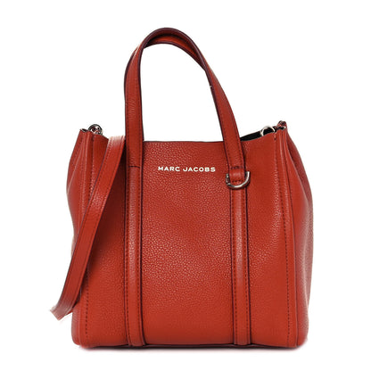 Marc Jacobs Grained Calfskin The Tag 21 Tote Orange 1 of 9