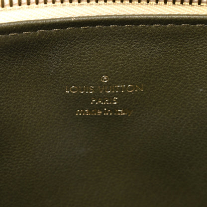 Louis Vuitton Lambskin Embossed Monogram Coussin PM Beige Cream 7 of 13