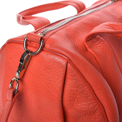 Alexander Wang Pebbled Lambskin Rocco Tangerine Pale Gold Hardware 9 of 13