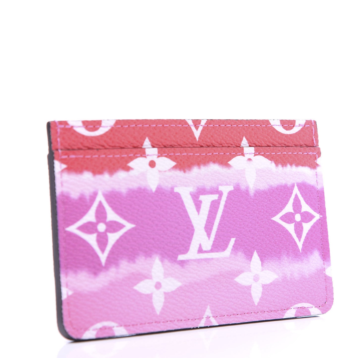 Monogram Escale Card Holder Rouge