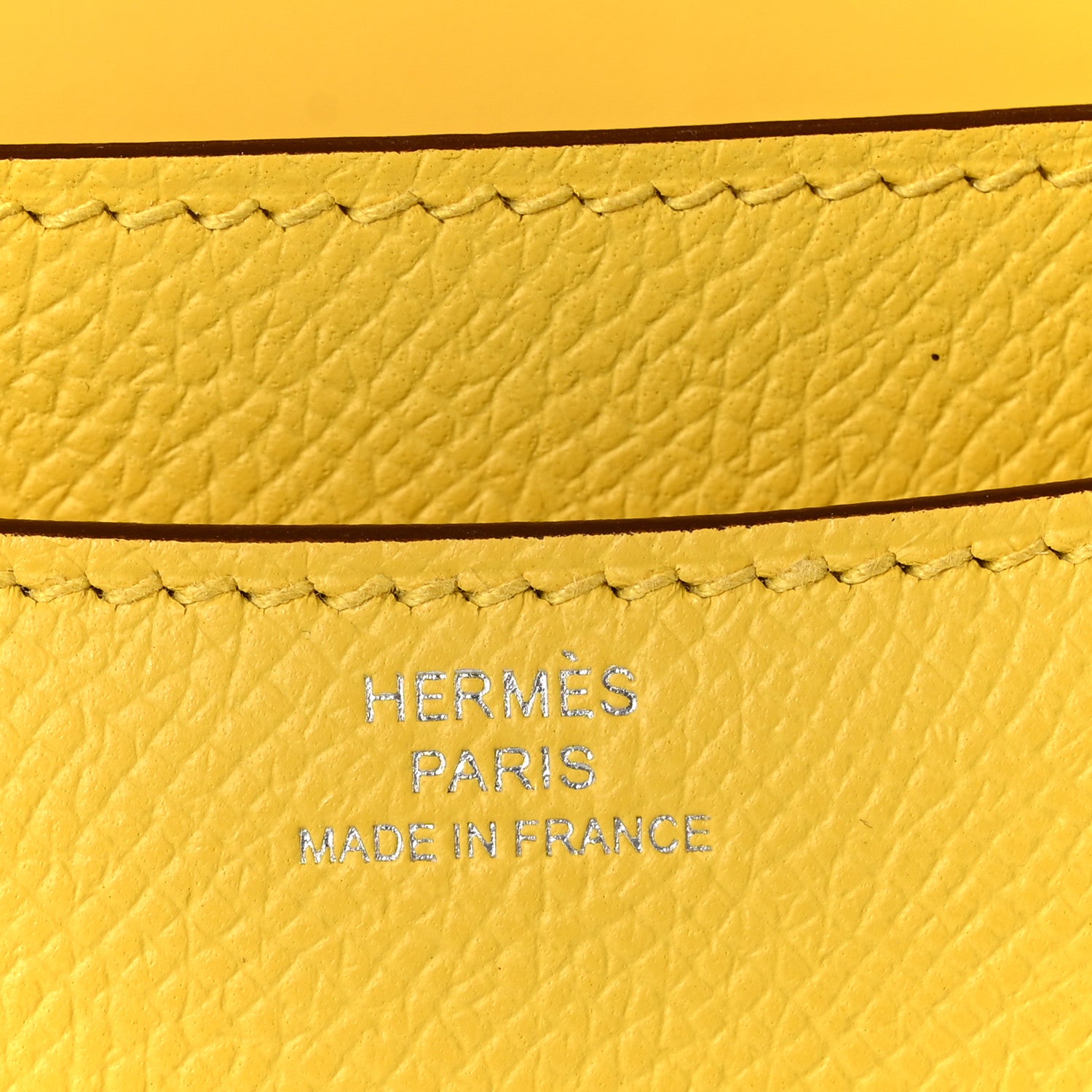 Hermes Epsom Constance 18 Jaune de Naples 7 of 12