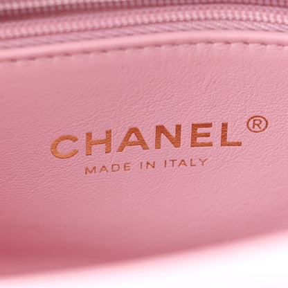 Chanel Caviar Quilted Extra Mini Coco Handle Flap Light Pink 6 of 11
