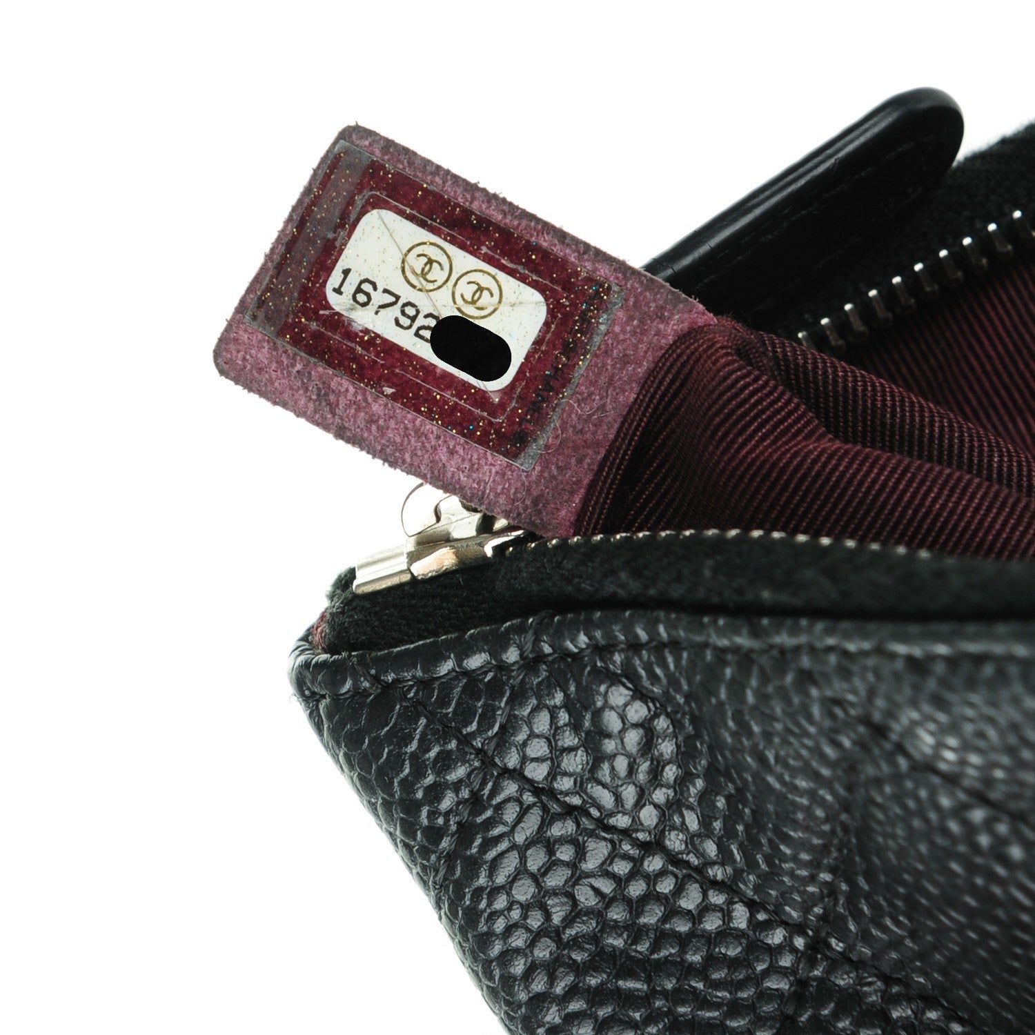 Chanel Caviar Quilted Key Holder Case Black 7 of 7