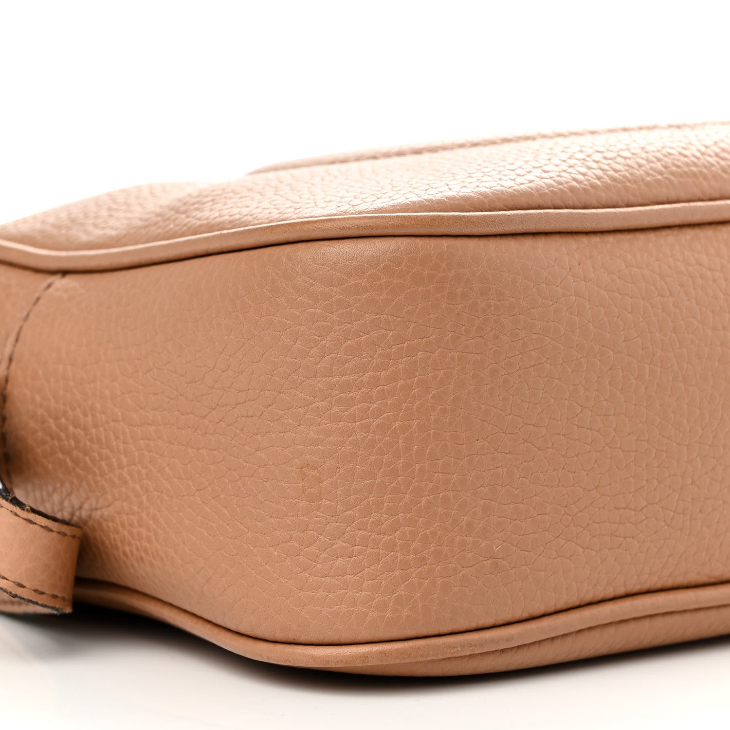 Gucci Pebbled Calfskin Small Soho Disco Bag Camelia 10 of 14