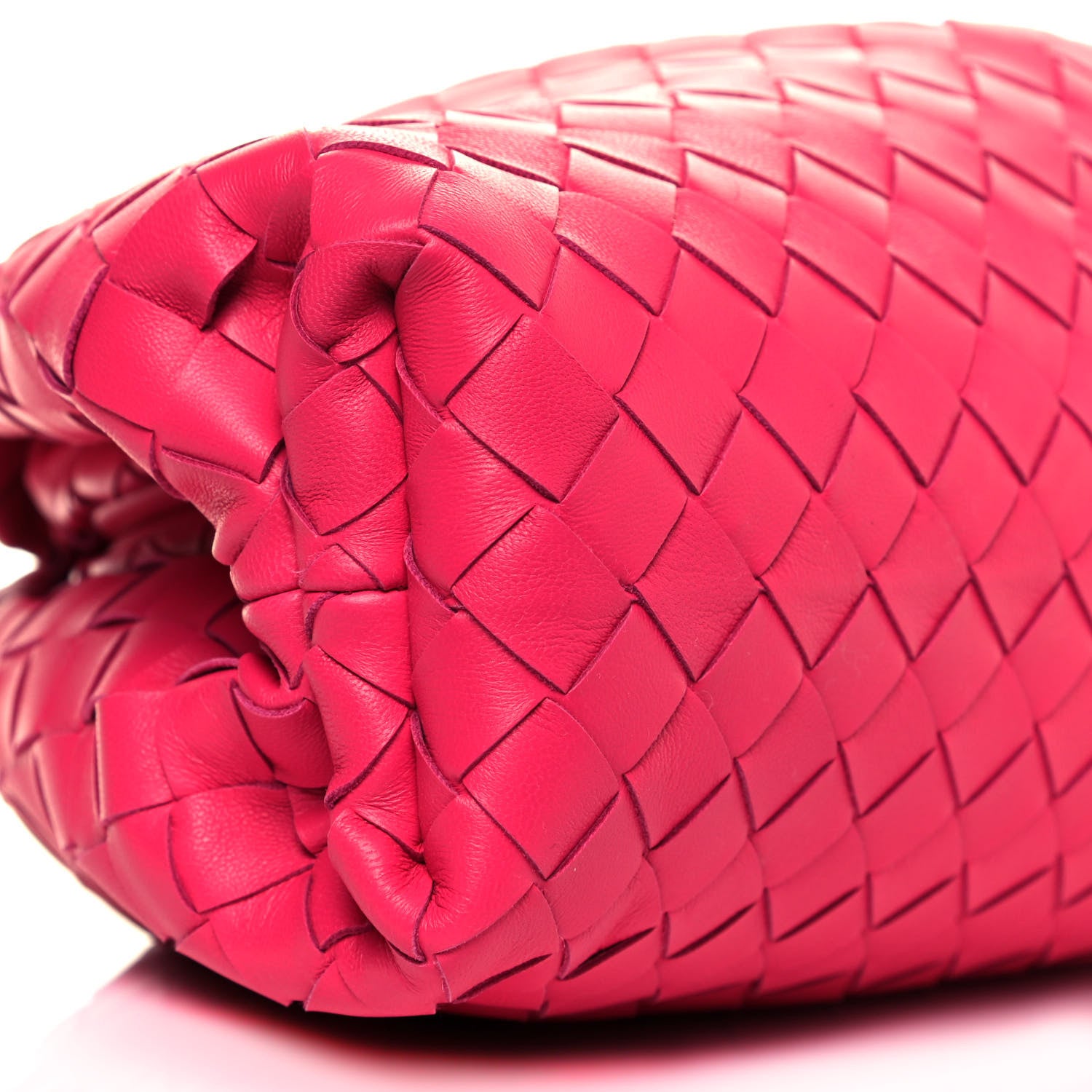 Bottega Veneta Nappa Maxi Intrecciato The Pouch Oversized Clutch Lollipop 10 of 10