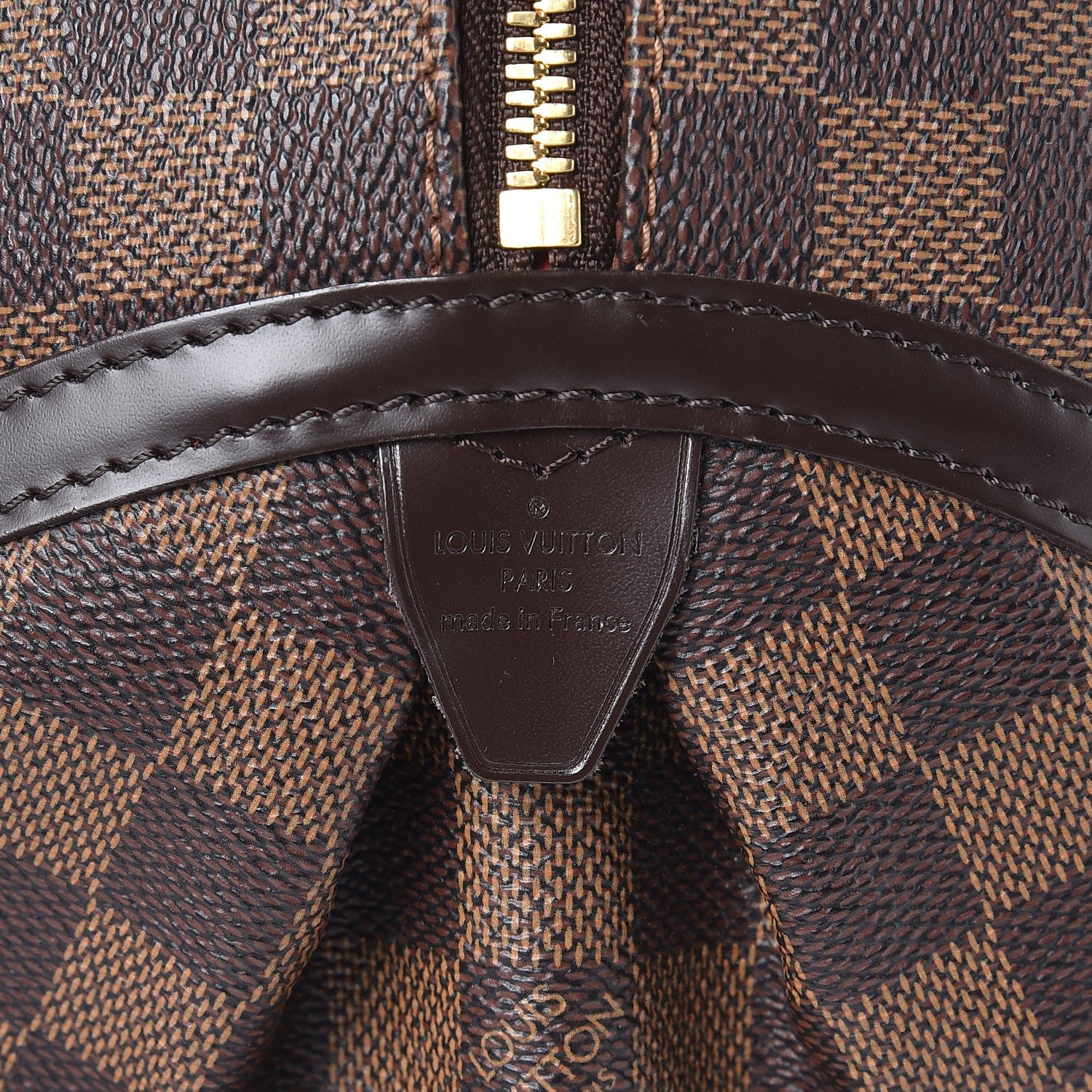 Louis Vuitton Damier Ebene Rivington GM 7 of 8