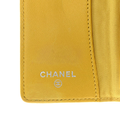Chanel Lambskin Quilted 6 Key Holder Yellow 6 of 16
